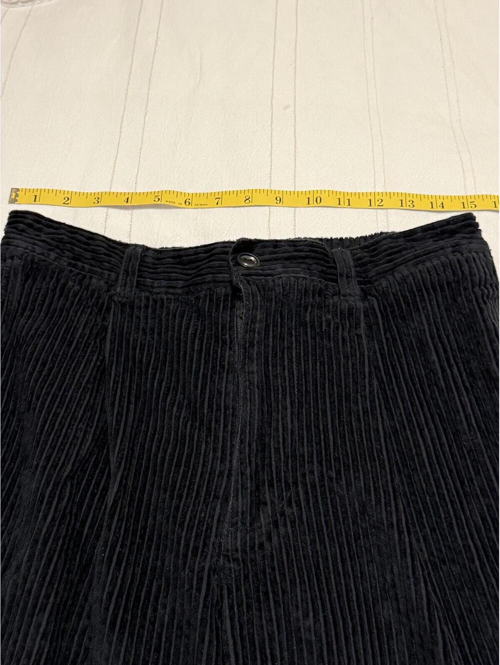 Urban Outfitters Wide Leg Corduroy Pants | Size Medium | Black - Picture 4 of 5